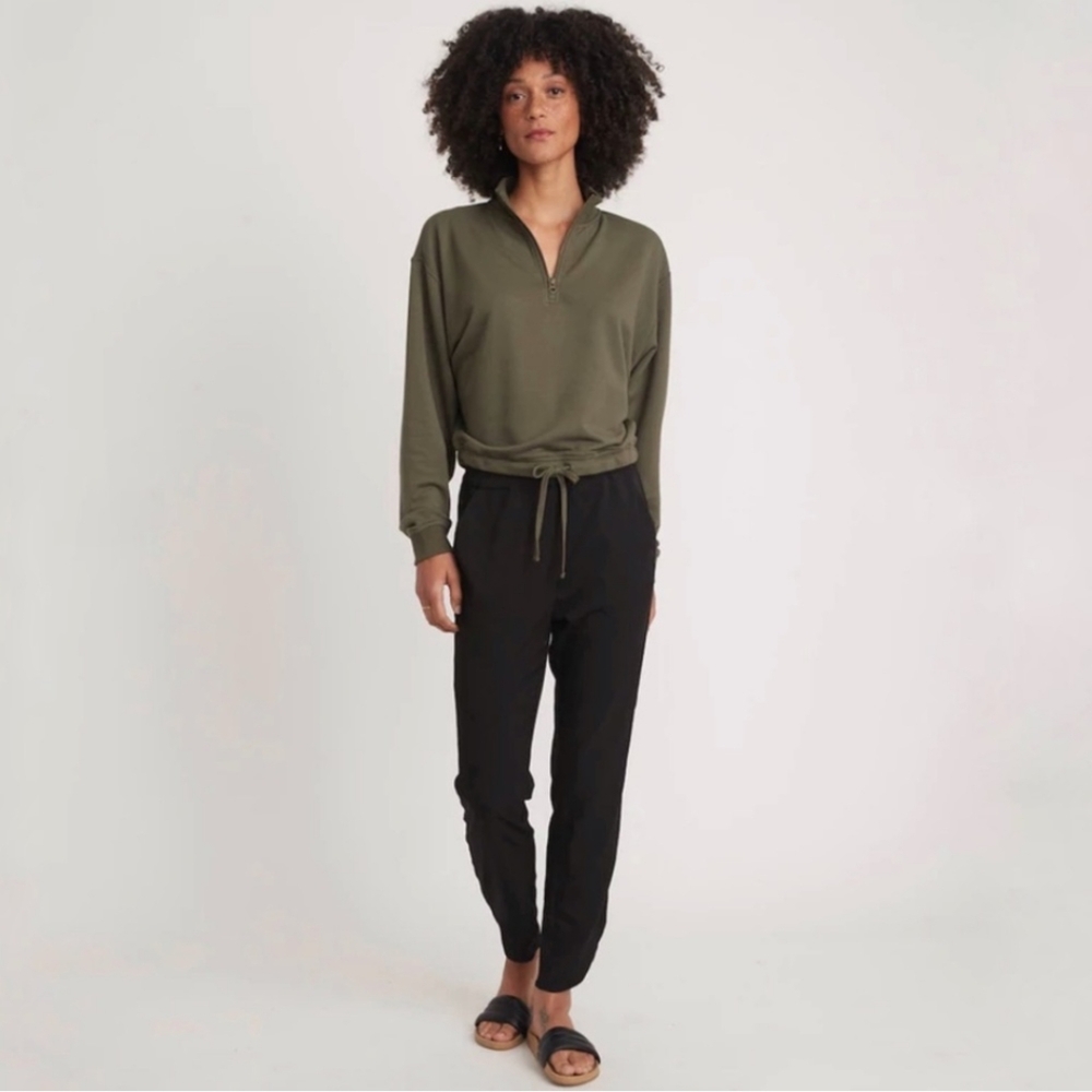 Marine Layer | Re-Spun Allison Pant in Black Size M